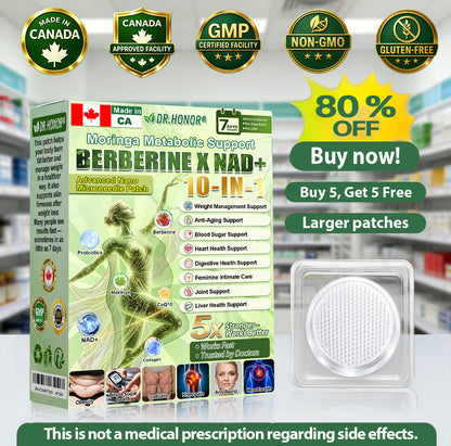 𝑶𝒇𝒇𝒊𝒄𝒊𝒂𝒍 𝑺𝒕𝒐𝒓𝒆  𝐃𝐑.𝐇𝐎𝐍𝐎𝐑® 𝗠𝗼𝗿𝗶𝗻𝗴𝗮 · 𝗕𝗲𝗿𝗯𝗲𝗿𝗶𝗻𝗲 × 𝗡𝗔𝗗+ 𝟏𝟎-𝐢𝐧-𝟏 𝐀𝐝𝐯𝐚𝐧𝐜𝐞𝐝 𝐍𝐚𝐧𝐨 𝐌𝐢𝐜𝐫𝐨𝐧𝐞𝐞𝐝𝐥𝐞 𝐏𝐚𝐭𝐜𝐡   (𝐉𝐮𝐬𝐭 𝐨𝐧𝐜𝐞 𝐚 𝐝𝐚𝐲, 𝐯𝐢𝐬𝐢𝐛𝐥𝐞 𝐜𝐡𝐚𝐧𝐠𝐞𝐬 𝐢𝐧 𝟕 𝐝𝐚𝐲𝐬）𝘽𝙚𝙧𝙗𝙚𝙧𝙞𝙣𝙚 + 𝙈𝙤𝙧𝙞𝙣𝙜𝙖 𝙁𝙤𝙧𝙢𝙪𝙡𝙖 ✅ 𝐅𝐨𝐫 𝐨𝐛𝐞𝐬𝐢𝐭𝐲, 𝗟𝗼𝗼𝘀𝗲 𝘀𝗸𝗶𝗻,𝐝𝐢𝐚𝐛𝐞𝐭𝐞𝐬, 𝐬𝐥𝐞𝐞𝐩 𝐚𝐩𝐧𝐞𝐚, 𝐣𝐨𝐢𝐧𝐭 𝐢𝐬𝐬𝐮𝐞𝐬, 𝐚𝐧𝐝 𝐦𝐨𝐫𝐞💯💯