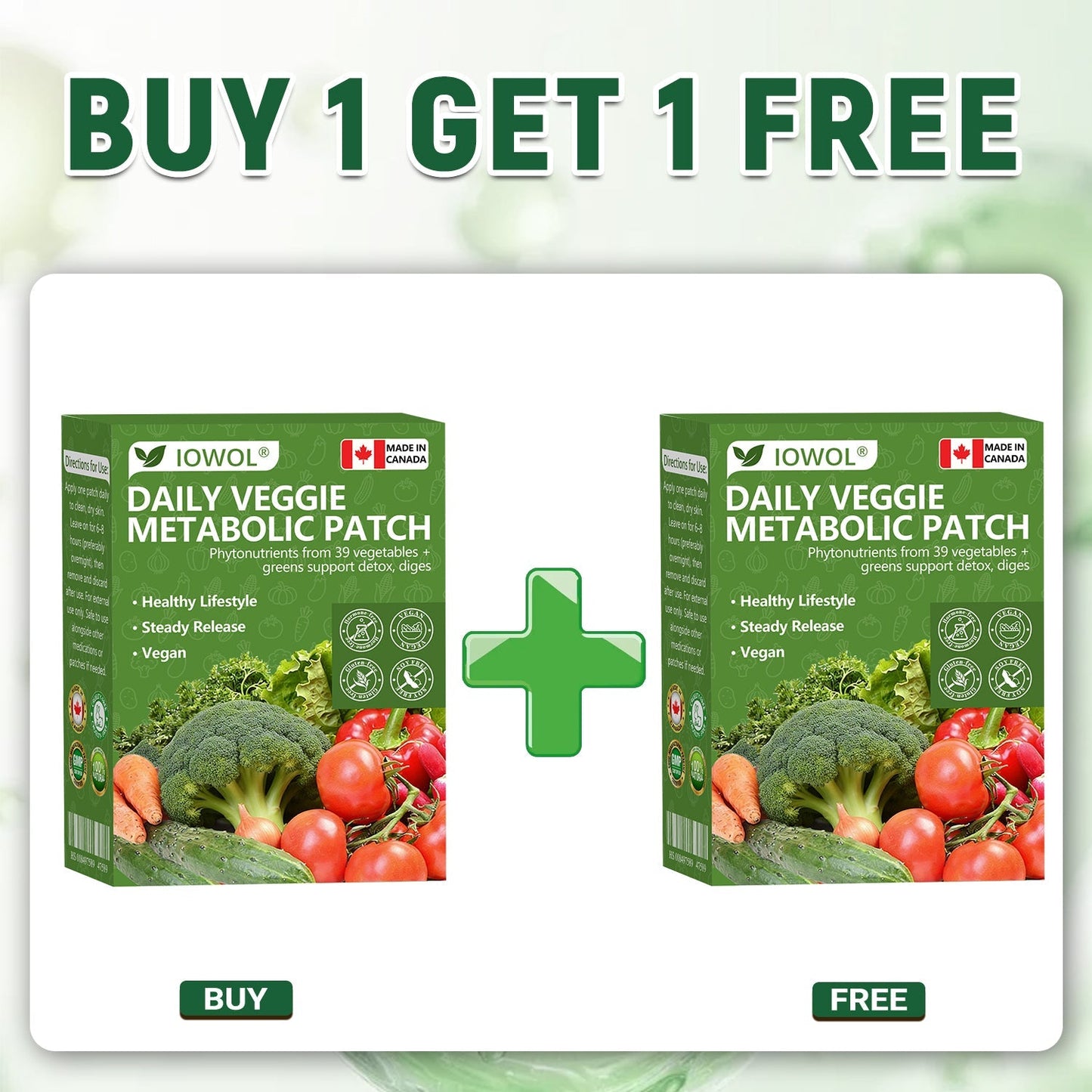 🥦𝐎𝐟𝐟𝐢𝐜𝐢𝐚𝐥 𝐒𝐭𝐨𝐫𝐞 | 𝐈𝐎𝐖𝐎𝐋® 𝐃𝐚𝐢𝐥𝐲 𝐕𝐞𝐠𝐞𝐭𝐚𝐛𝐥𝐞 𝐌𝐞𝐭𝐚𝐛𝐨𝐥𝐢𝐜 𝐏𝐚𝐭𝐜𝐡 𝐮𝐬𝐞𝐬 𝐨𝐫𝐠𝐚𝐧𝐢𝐜 𝐯𝐞𝐠𝐞𝐭𝐚𝐛𝐥𝐞 𝐞𝐱𝐭𝐫𝐚𝐜𝐭𝐬 𝐚𝐧𝐝 𝐩𝐡𝐲𝐭𝐨𝐧𝐮𝐭𝐫𝐢𝐞𝐧𝐭𝐬 𝐟𝐫𝐨𝐦 𝟑𝟗 𝐯𝐞𝐠𝐞𝐭𝐚𝐛𝐥𝐞𝐬 + 𝐠𝐫𝐞𝐞𝐧𝐬 𝐭𝐨 𝐬𝐮𝐩𝐩𝐨𝐫𝐭 𝐝𝐞𝐭𝐨𝐱, 𝐝𝐢𝐠𝐞𝐬𝐭𝐢𝐨𝐧 & 𝐦𝐞𝐭𝐚𝐛𝐨𝐥𝐢𝐜 𝐫𝐞𝐬𝐞𝐭, 𝐚𝐧𝐝 𝐛𝐨𝐨𝐬𝐭 𝐞𝐧𝐞𝐫𝐠𝐲 𝐟𝐨𝐫 𝐚𝐥𝐥-𝐝𝐚𝐲 𝐰𝐞𝐥𝐥𝐧𝐞𝐬𝐬.