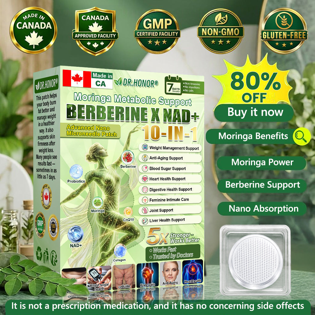 𝑶𝒇𝒇𝒊𝒄𝒊𝒂𝒍 𝑺𝒕𝒐𝒓𝒆  𝐃𝐑.𝐇𝐎𝐍𝐎𝐑® 𝗠𝗼𝗿𝗶𝗻𝗴𝗮 · 𝗕𝗲𝗿𝗯𝗲𝗿𝗶𝗻𝗲 × 𝗡𝗔𝗗+ 𝟏𝟎-𝐢𝐧-𝟏 𝐀𝐝𝐯𝐚𝐧𝐜𝐞𝐝 𝐍𝐚𝐧𝐨 𝐌𝐢𝐜𝐫𝐨𝐧𝐞𝐞𝐝𝐥𝐞 𝐏𝐚𝐭𝐜𝐡   (𝐉𝐮𝐬𝐭 𝐨𝐧𝐜𝐞 𝐚 𝐝𝐚𝐲, 𝐯𝐢𝐬𝐢𝐛𝐥𝐞 𝐜𝐡𝐚𝐧𝐠𝐞𝐬 𝐢𝐧 𝟕 𝐝𝐚𝐲𝐬）𝘽𝙚𝙧𝙗𝙚𝙧𝙞𝙣𝙚 + 𝙈𝙤𝙧𝙞𝙣𝙜𝙖 𝙁𝙤𝙧𝙢𝙪𝙡𝙖 ✅ 𝐅𝐨𝐫 𝐨𝐛𝐞𝐬𝐢𝐭𝐲, 𝗟𝗼𝗼𝘀𝗲 𝘀𝗸𝗶𝗻,𝐝𝐢𝐚𝐛𝐞𝐭𝐞𝐬, 𝐬𝐥𝐞𝐞𝐩 𝐚𝐩𝐧𝐞𝐚, 𝐣𝐨𝐢𝐧𝐭 𝐢𝐬𝐬𝐮𝐞𝐬, 𝐚𝐧𝐝 𝐦𝐨𝐫𝐞💯💯