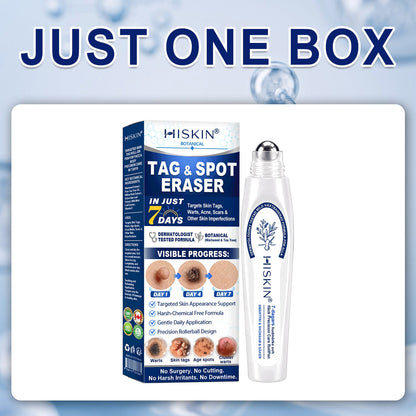 𝐇𝐈𝐒𝐊𝐈𝐍®👩‍⚕️ 𝟕-𝐃𝒂𝘆 𝐒𝗸𝐢𝐧 𝐓𝒂𝗴 & 𝐒𝐩𝙤𝐭 𝐄𝐫𝒂𝐬𝙚𝐫 Painless & Scar-Free Advanced Imperfection Removal Rollerball Pen
